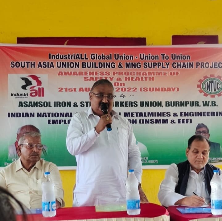 Read more about the article Seminar / Workshop on Health and Safety Organized jointly by Global Industrial Union & Asansol Steel Workers Union held at Burnpur