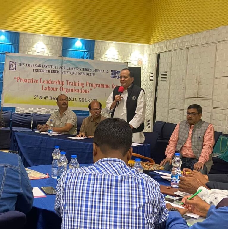 Read more about the article First Day of “Proactive Leadership Training Programme for Labour Organisations” at Kolkata