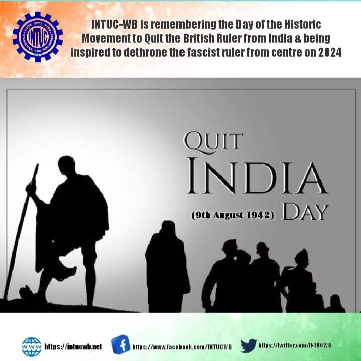 Read more about the article Remembering Historic Quit India Movement on this auspicious day….